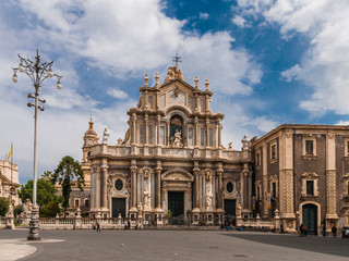 Fototapeta na wymiar Dom von Catania; Sizilien