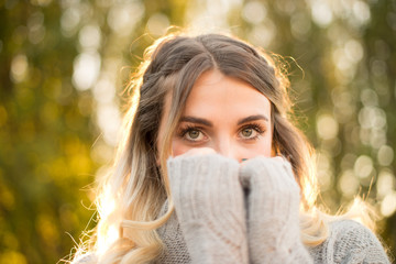 Girl Looking off in the Distance 