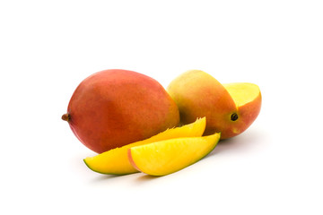 mango isolated on white background