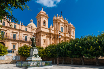Kathedrale San Nicolo; Noto; Sizilien