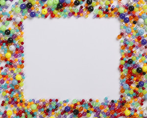 Colorful bead frame