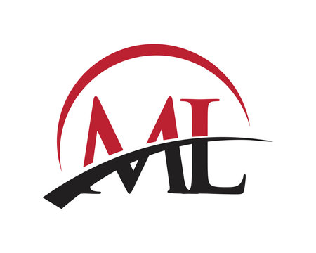 ML red letter logo swoosh
