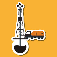 Oil Industry design, vector illustration