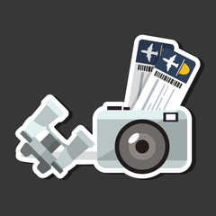 Travel icon design, vector illustration