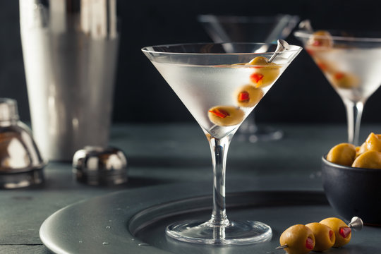 Classic Shaken Dry Vodka Martini