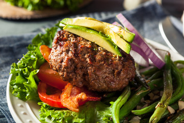 Fresh Grilled Paleo Hamburger