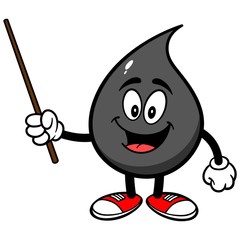 Oil Drop with a Pointer