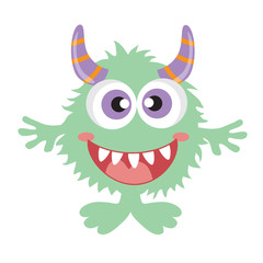 Fototapeta premium Monster vector illustration