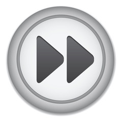 fast-forward button. vector
