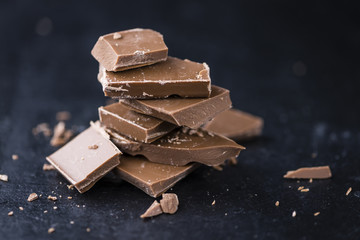 Milk Chocolate (on slate)