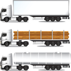 Obraz na płótnie Canvas transportation vehicle vectors