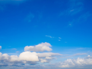 Vast blue sky background and clouds sky