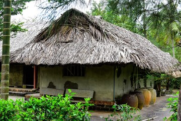 Son My, Vietnam - March 23, 2016: The My Lai Massacre memorial site. The My Lai massacre was the Vietnam War mass killing of between 347 and 504 unarmed civilians in South Vietnam on March 16, 1968.