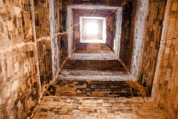 Light at the end of tunnel concept