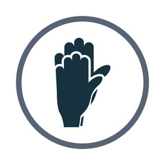 Hand touch icon