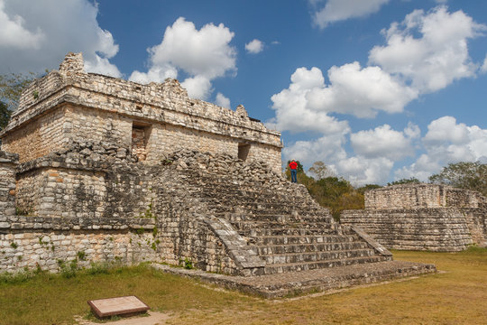 Ruins of the ancient Mayan city of Ek Balam, Mexico