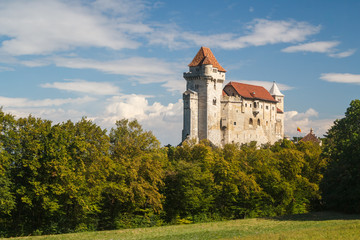 Fototapeta premium Medieval Liechtenstein Castle, Austria