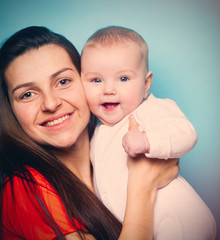 photo of mother and daughter