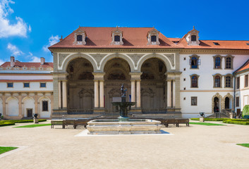 Valdstejnska Garden in Prague, Czech Republic