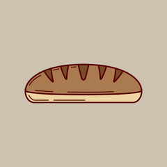 Food and Beverages line vector