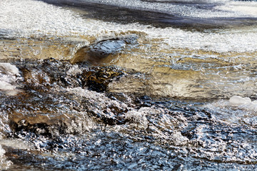 Frozen creek