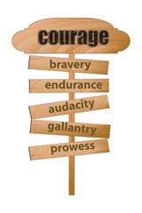 motivational slogan collage vector