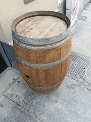 Fototapeta premium Wood barrel