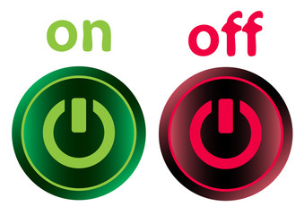 On and off sign