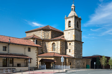 Obraz premium Church of Mendieta, Spain
