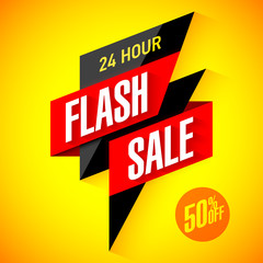 24 hour Flash Sale banner