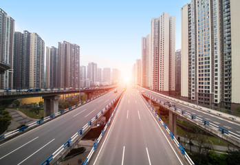 Fototapeta premium civil traffic in city