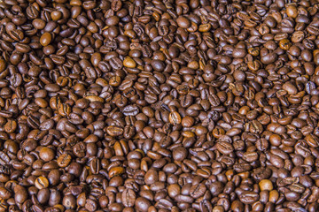 Kaffeebohnen Hintergrund