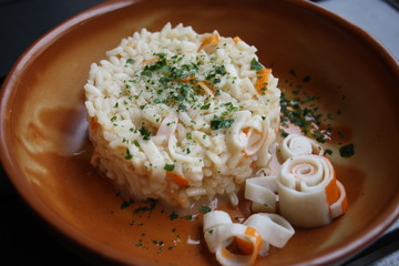 Risotto alla polpa di granchio