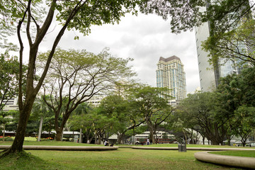Park in Makati center