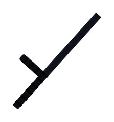 Truncheon icon vector illustration.