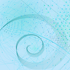 Sacred geometry symbols and elements background