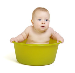  baby in the bath