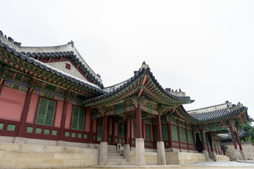 Fototapeta na wymiar Changdeokgung palace in Seoul