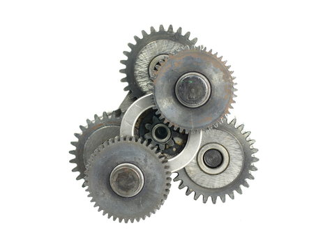 mechanism with cog-wheels