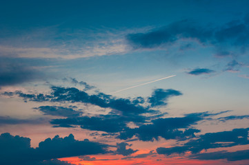 Beautiful sunset 