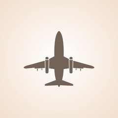 Icon Of Airplane.