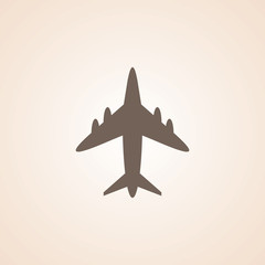 Icon Of Airplane.