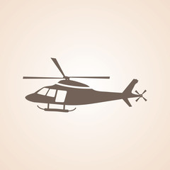 Icon Of Helicopter .