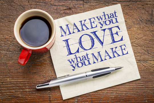 make what you love note