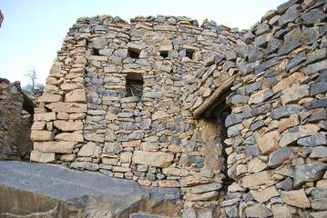 Image of ruins on Jebel Akhdar in Oman