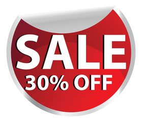 discount sale stickers vector