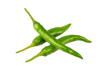 Pepper isolated on white background