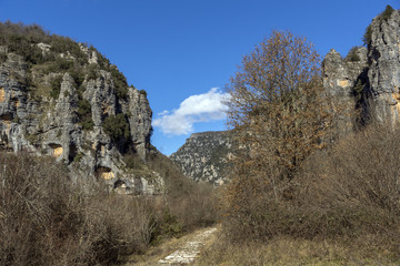 Vikos gorge and Pindus Mountains, Zagori, Epirus, Greece