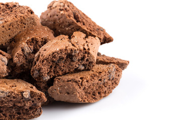 Cantucci with chocolate pieces