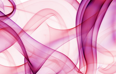 abstraction with pink and red smoke